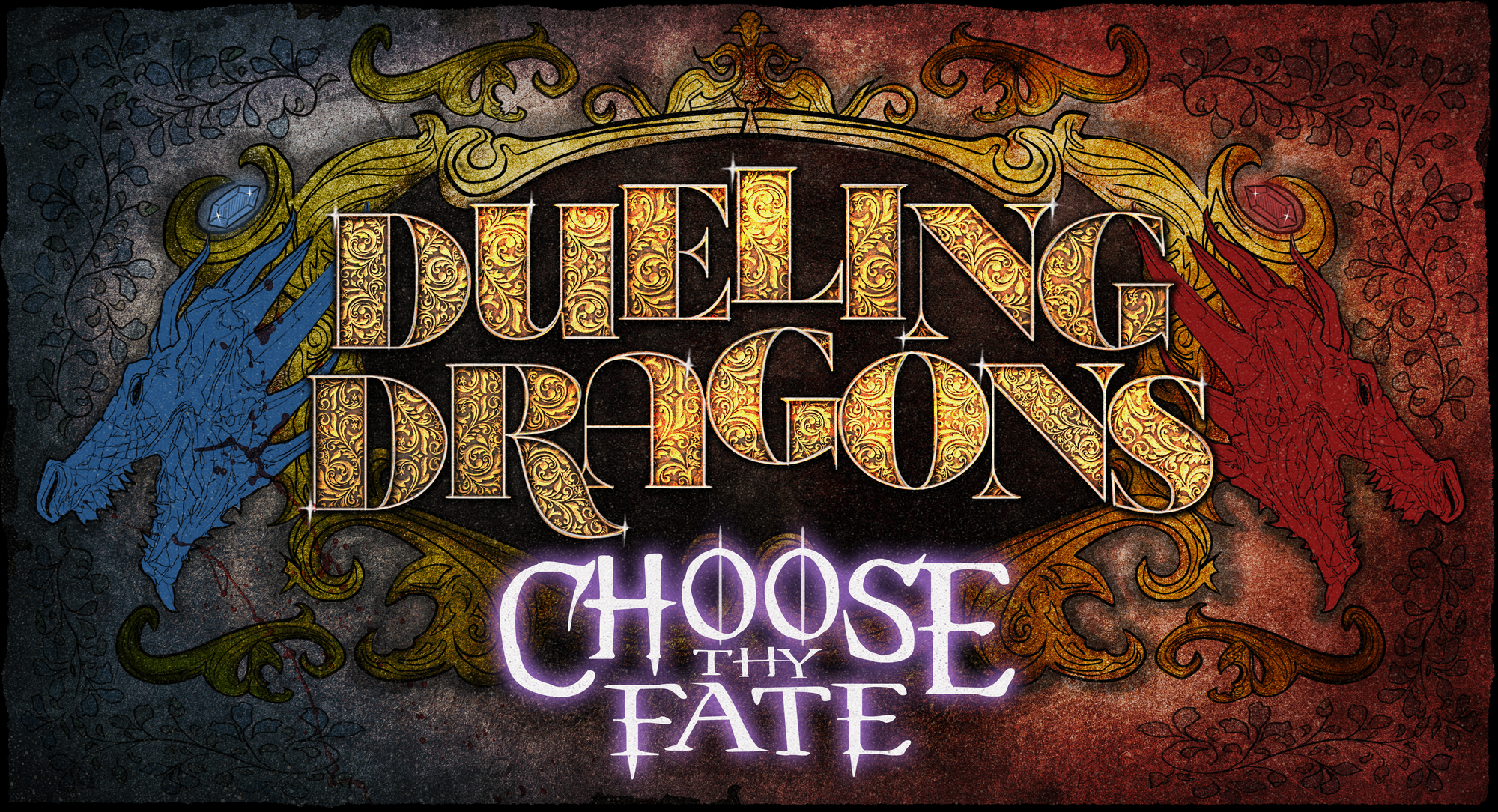 dueling dragons hhn poster